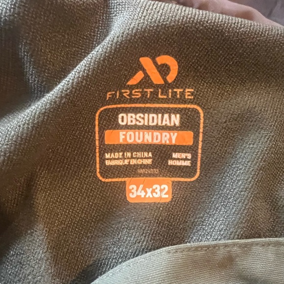 First Lite Obsidian Foundry Pant Conifer 34x32 - Picture 2 of 3